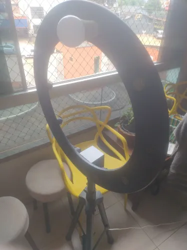 Ringlight para filmagem