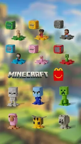 Coleção Minecraft McDonalds 