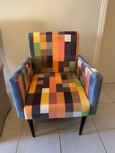 Poltrona colorida