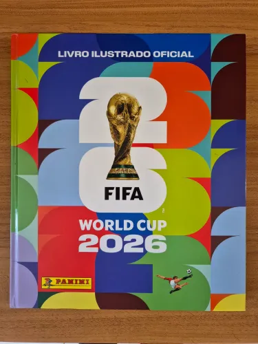 VENDO ALBUM QUASE COMPLETO DA COPA DO MUNDO 2026 CAPA DURA