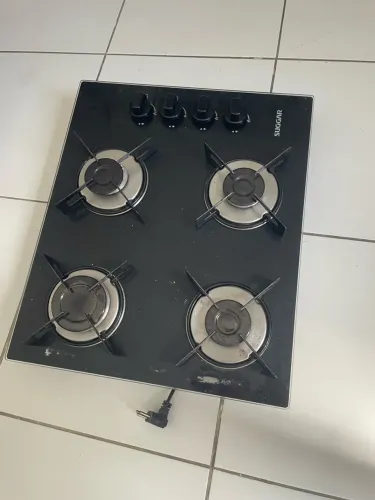 CookTop Suggar 4 Bocas Gás