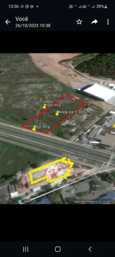 Imóvel para venda tem 17000 metros quadrados em Darly Santos - Vila Velha - ES