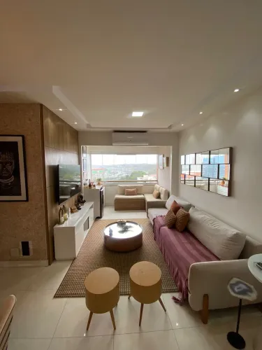 Brisas Residencial Clube!, 3/4, andar alto, nascente, climatizado, 1 vaga coberta, 2 suíte