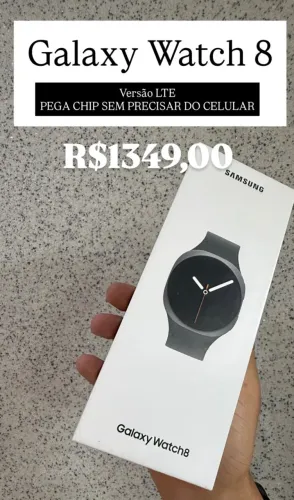 Galaxy watch8 LTE / lacrado