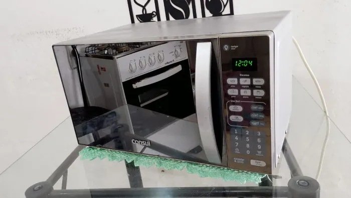 Microondas espelhado 