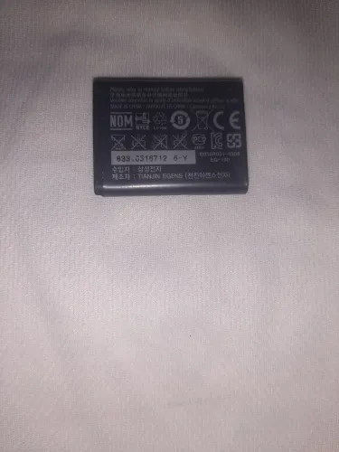 Bateria máquina fotográfica