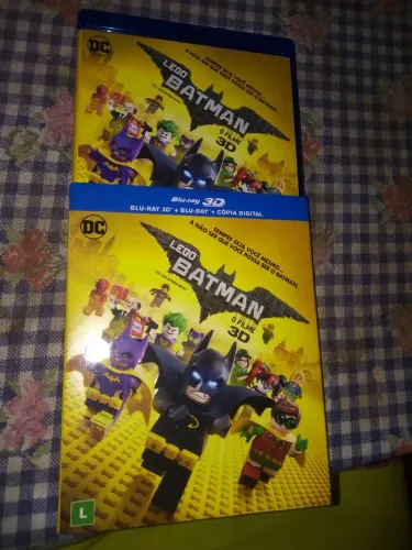 Lego Batman O Filme Blue Ray e Blue Ray 3D 
