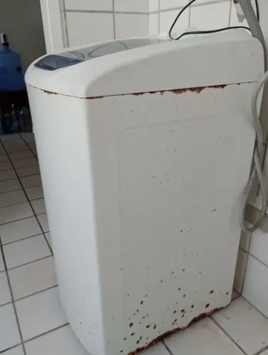Máquina de lavar com defeito na placa de controle