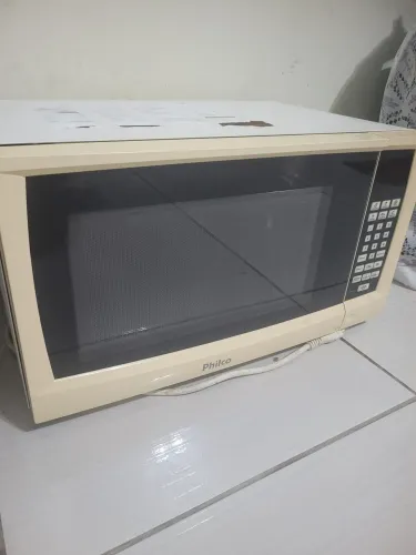 Microondas com defeito