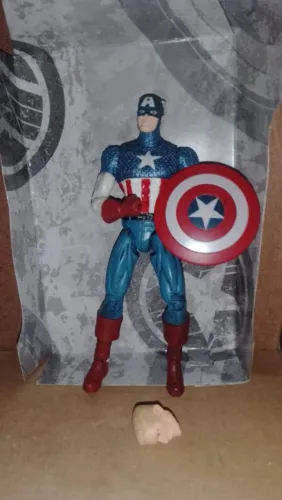Capitão América Marvel - Head Extra 
