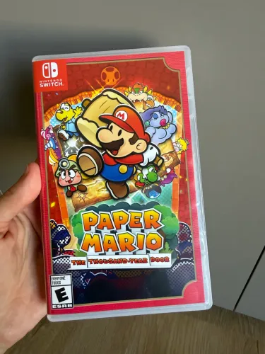 Vendo jogo Nintendo switch paper mario