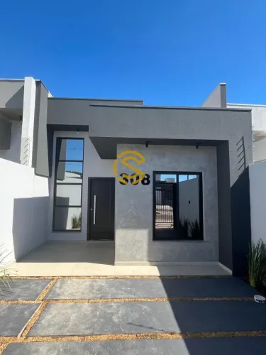 Casa para Venda em Cascavel, Paraiso Tropical 1, 3 dormitórios, 1 suíte, 1 banheiro, 2 vag