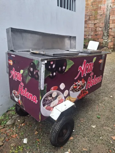 Carrinho de açai