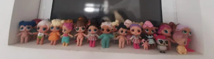 Kit mini bonecas Lol