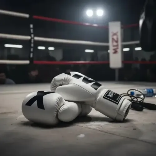 Luva Muay thai/boxe seminova