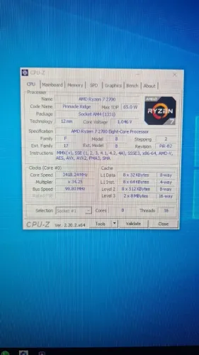 Processador Ryzen 7 2700