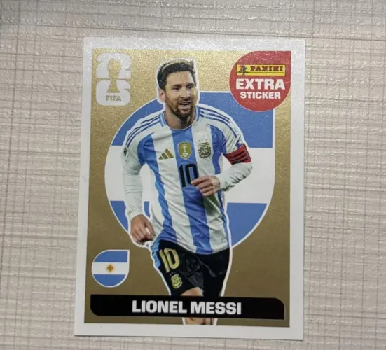Figurinha Legend Gold Lionel Messi