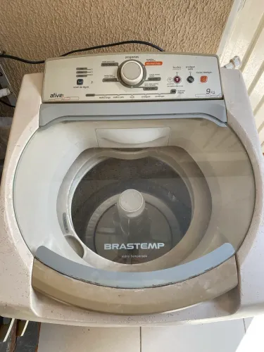 Máquina de Lavar Brastemp Ative 9kg 220V - Funcionando