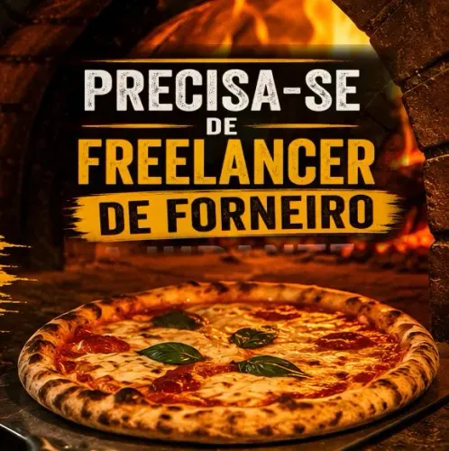 Forneiro Pizzaria a lenha