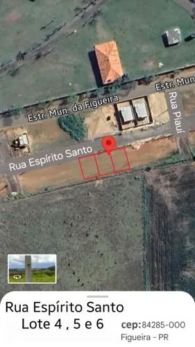 Vendo 3 Lotes em Figueira - Paraná