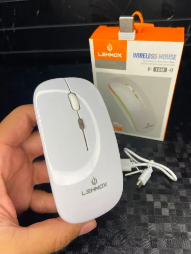 MOUSE SEM FIO LED RGB LEY-181 LEHMOX