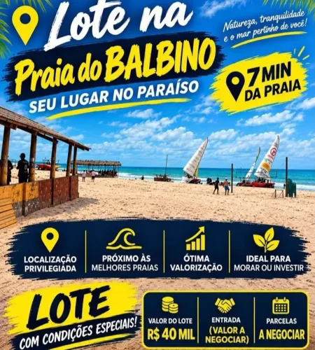 Terrenos no Balbino para vender.