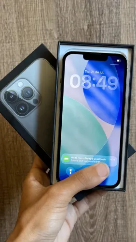iPhone 13 Pro 128GB Grafite | Impecável | Caixa e Nota fiscal