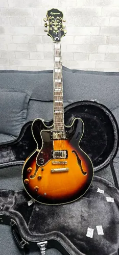Epiphone Sheraton II Canhoto Captação Gibson Classic 57+