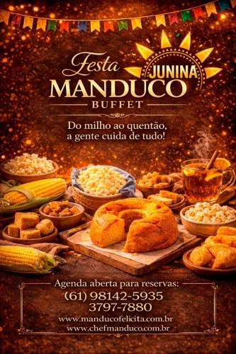 Buffet para festas juninas em Brasília DF