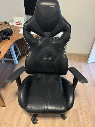 Cadeira Gamer Mymax MX8 Giratória Preta