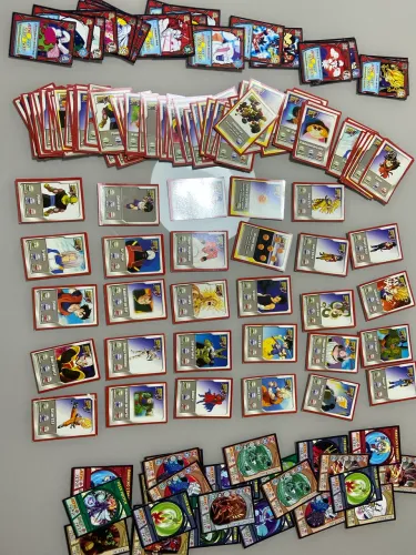 Lote Dragon Ball GT e Z + Bakugan - Cartas Originais de Banca - Coleção