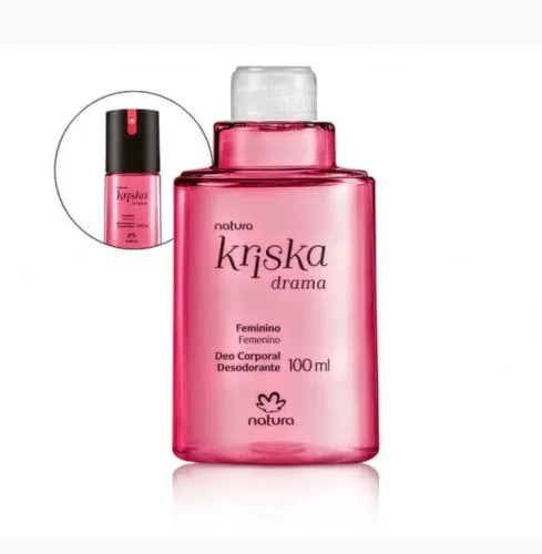 Refil Desodorante Corporal Kriska Drama Feminino 100 ml