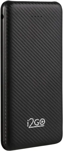 I2GO, Carregador Portátil (Power Bank) 10000mAh, 2 Saídas USB + 1 Saída/Entrada USB-C