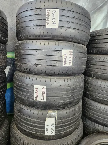 Jogo de pneus 225 45 aro 17 Dunlop