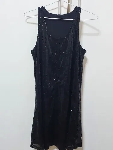 Vestido de paetê tamanho M
