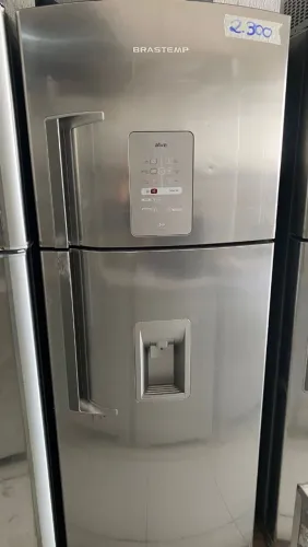 Geladeira Brastemp inox