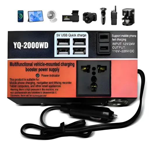Inversor 12v para 220v portátil 