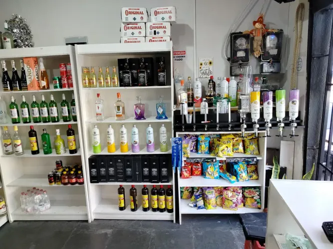 Liquidação Adega Completa - Prateleiras, Bebidas e Equipamentos