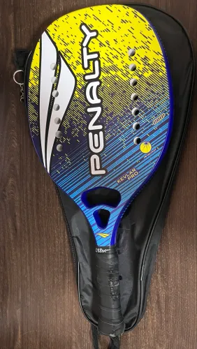 Raquete Beach Tennis Penalty Kevlar Pro + Capa