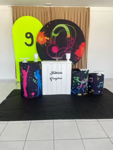 Pegue e monte para eventos 