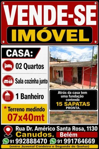 Vende-se IMÓVEL