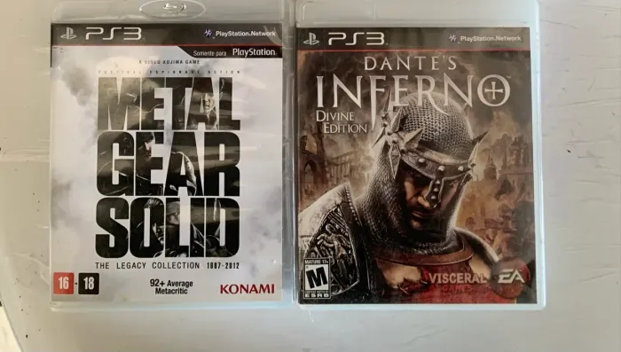 Jogos originais ps3