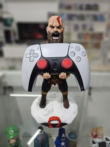 boneco 3d suporte para controles games - vários personagens diferentes