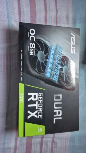 Placa Nvidia Asus GeForce Dual RTX2070-O8G OC Edition 8GB