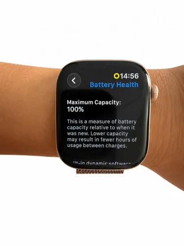 Apple Watch Series 10 42mm Rose Gold 100% Bateria