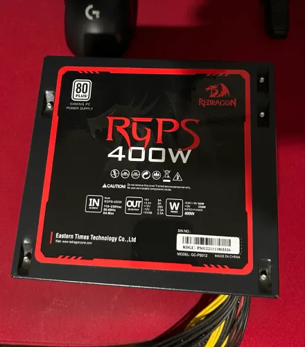 Fonte Redragon, 400W 80 Plus White
