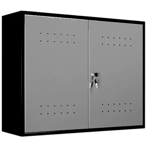 Armário Aereo Com Chave Combinada Abile Dark Presto