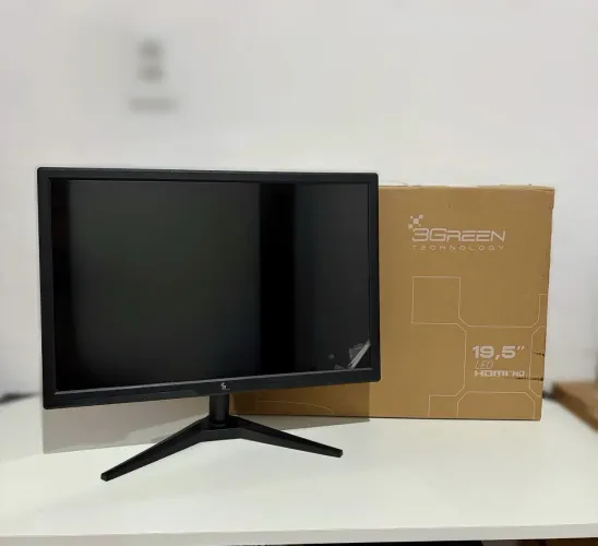 Monitor 19.5 LED HD 75Hz 2ms HDMI VGA - Novo, nota fiscal e garantia
