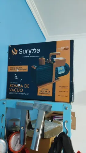 Bomba vácuo 5CFM duplo estágio 