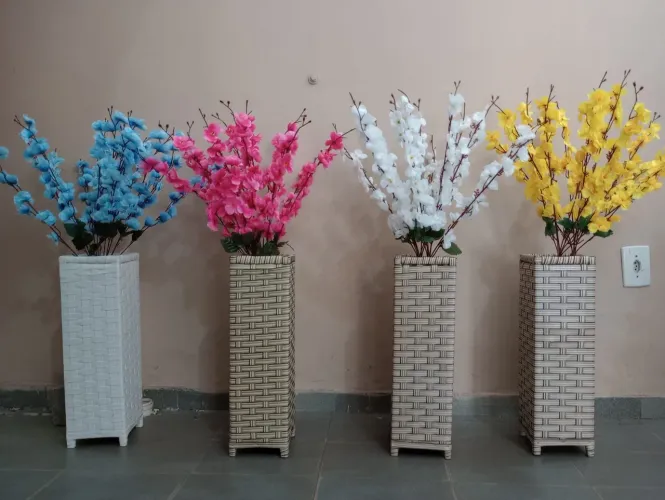 Arranjo flores de cerejeiras